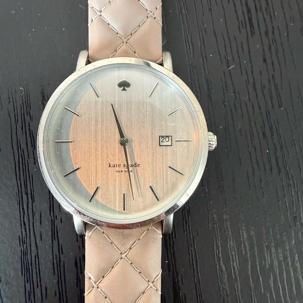 Kate Spade Beige Watch (worn once)
